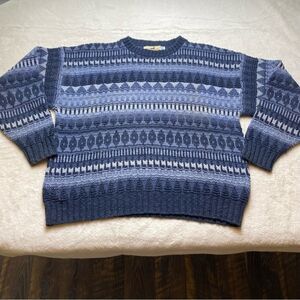 Winona Knits Vintage Crew Neck Long Sleeve Sweater Size XL